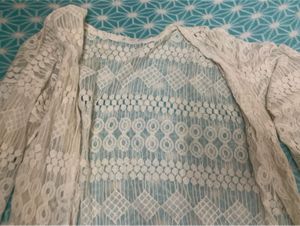 Order Now🩷 Lace Open Front Cardigan