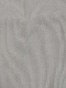 White Embossed Graphic Crop Top