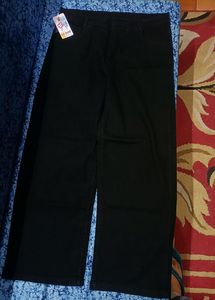 Black Straight Jeans