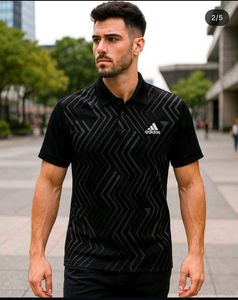 Adidas Graphic Polo T-Shirt