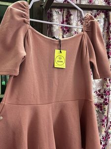 Pink Peplum Top