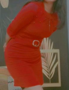 Beautiful Red Bodycon