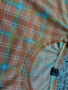 Cute Plaid Graphic Tee
