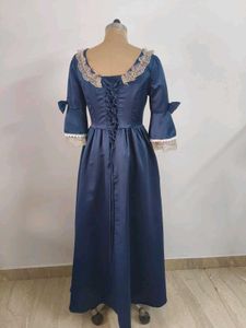 Elegant Blue Ethnic Gown