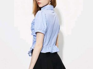 Gathered Placket Blouse