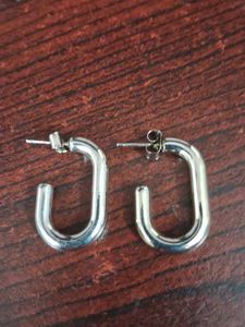 Silver Hoop Earrings