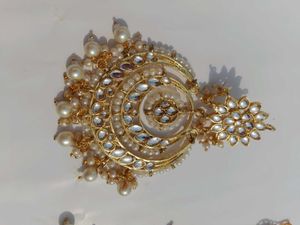 Kundan Pearl  Jewellery Set
