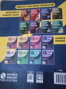 PW CBSE 10 Years Solved Paper Class10