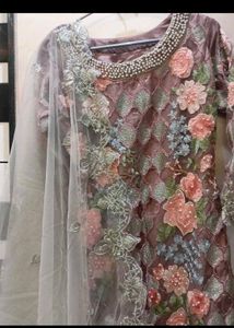 Full Moti work Pakistani suit