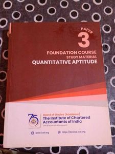 CA Foundation Book Set... Session 2024