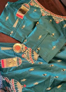 Beautiful &amp; Heavy wedding wear in Silk Girlish Leh