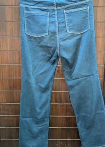 Pull-On Denim Pants