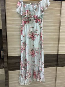 Floral Print Maxi Dress