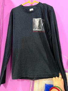 Max Black Long Sleeve Tee - &#39;Beyond the Future&#39;