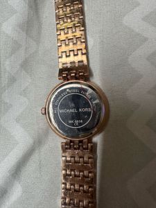 Michael Kors Stainless Steel Rose Gold Watch
