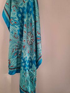 y2k Paisley Scarf (bandana)- Vibrant Blue 💙