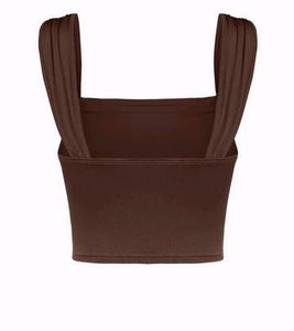 Crop Top With High Waisted Side Split Skirt