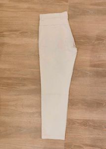 Cream chinos