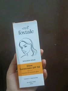 Foxtale Glow Sunscreen SPF 50