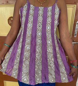 Strips Short Kurti