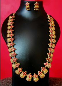 Handcrafted Terracotta Neck Set