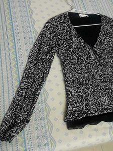 Wrap Type Georgette Top