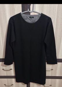 Black 3/4 Sleeve Dress