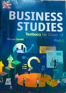 Business Studies Class 12 Textbook Part-I&II