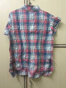 Plaid Top for women