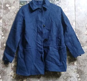 Vintage Style Blue Coat