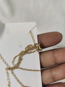 Floral Stainless Steel Necklace