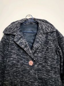 New Black Overcoat(Heavy Material)