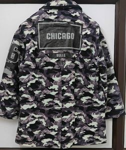Chicago Bulls Camo Jacket