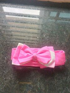 Pink Bow Belt