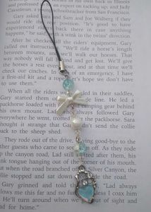 Aurora Heart Phone Charm