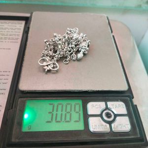 SLIGHTLY used Pure Silver Anklets पायल