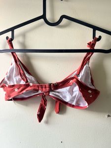 Polka Dot Bikini Top