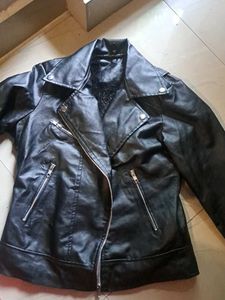 Faux Leather Jacket 😍