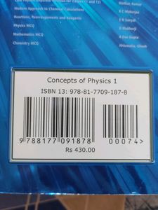 Concepts Of Physics by HC Verma 1