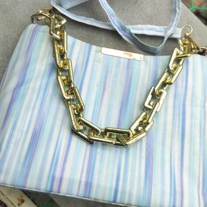 multi-use aqua blue bag ✧