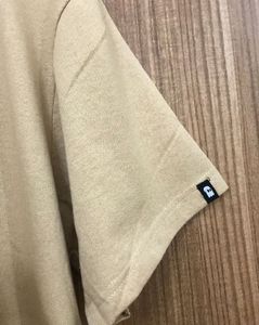 Garfield Quote Khaki Colour Oversized Tshirt