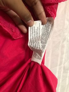 Piaza Itslia Pink Off Shoulder Top
