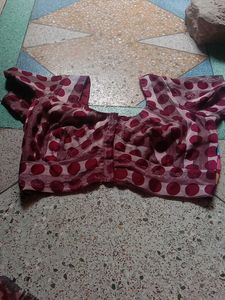 Vintage Polka Dot Blouse