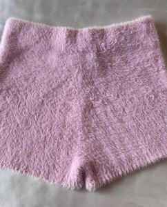 Forever21 Hello Kitty Pink Fur Shorts