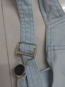 Short Denim Dungaree/playsuit