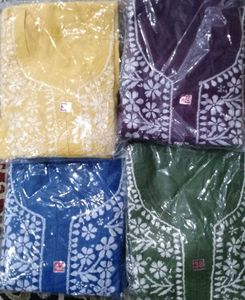 Pure Lakhnawi Kurti Set