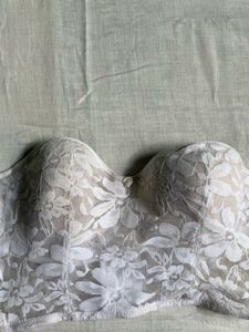 White Bustier Top