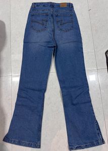 Flared Denim Jeans