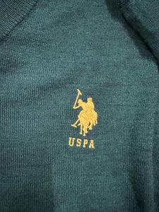 US Polo Assn Green Sweater - M