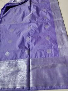 Elegant Lavender Saree